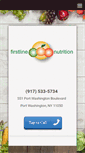 Mobile Screenshot of 1stlinenutrition.com